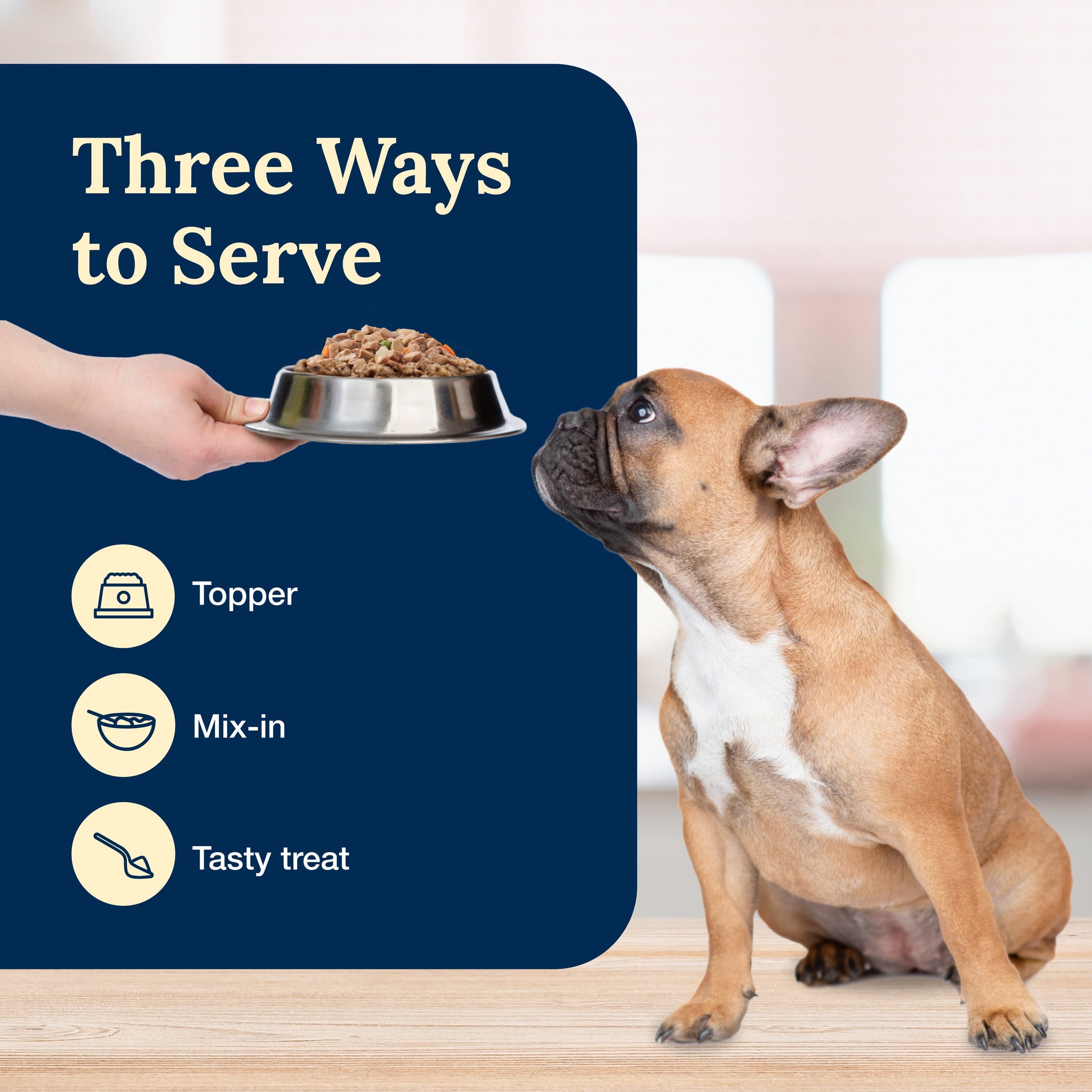 Blue Buffalo Delectables Natural Wet Dog Food Topper Variety Pack, Lamb & Turkey Dinner 3oz (12 Pack - 6 of Each Flavor)