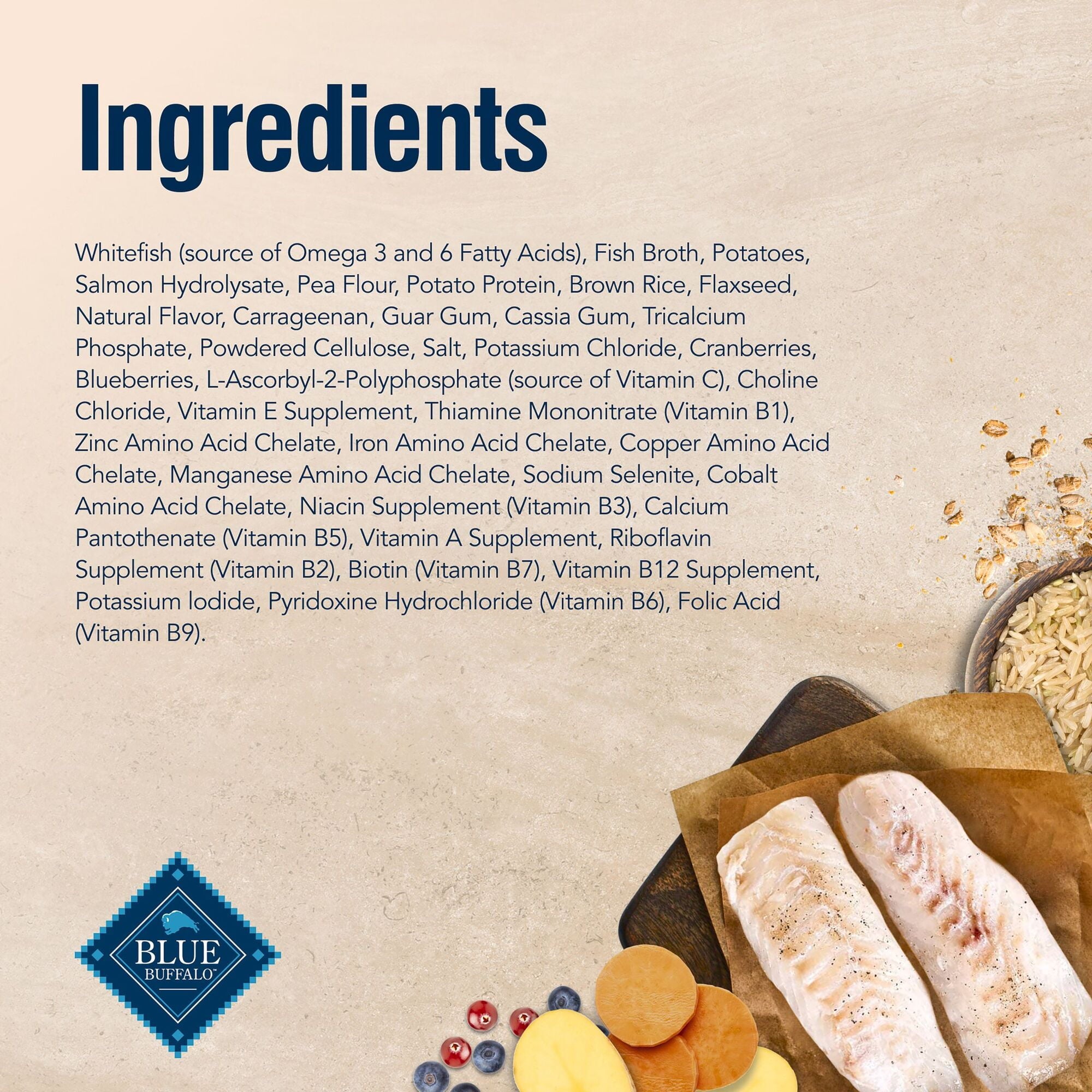 (3 pack) Blue Buffalo True Solutions Skin & Coat Care Wet Dog Food, 12.5-oz. Can