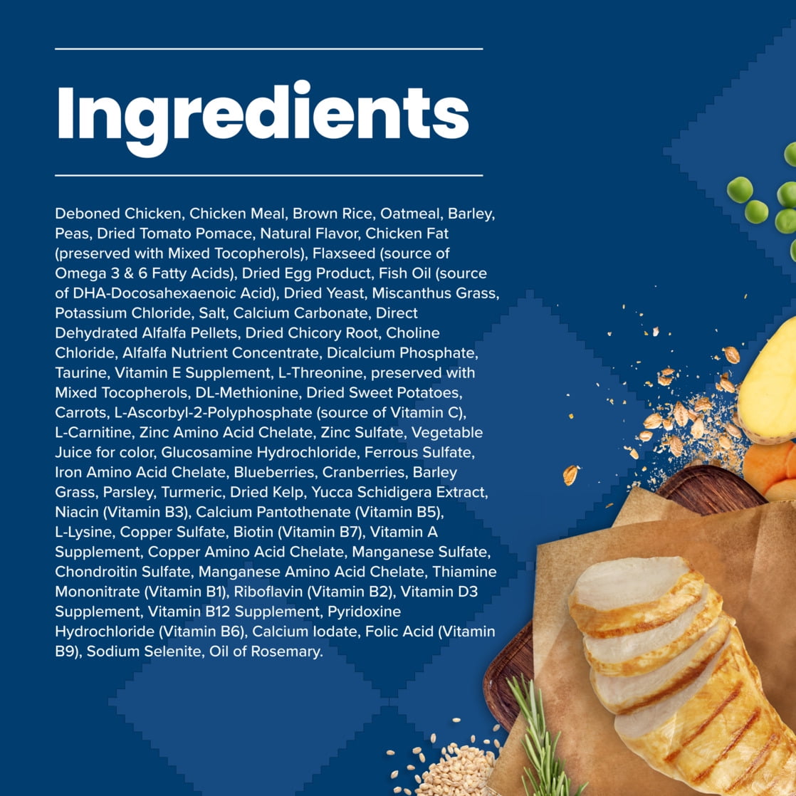 Blue Buffalo Life Protection Formula Small Breed Senior Dry Dog Food, Chicken & Rice, 15lb