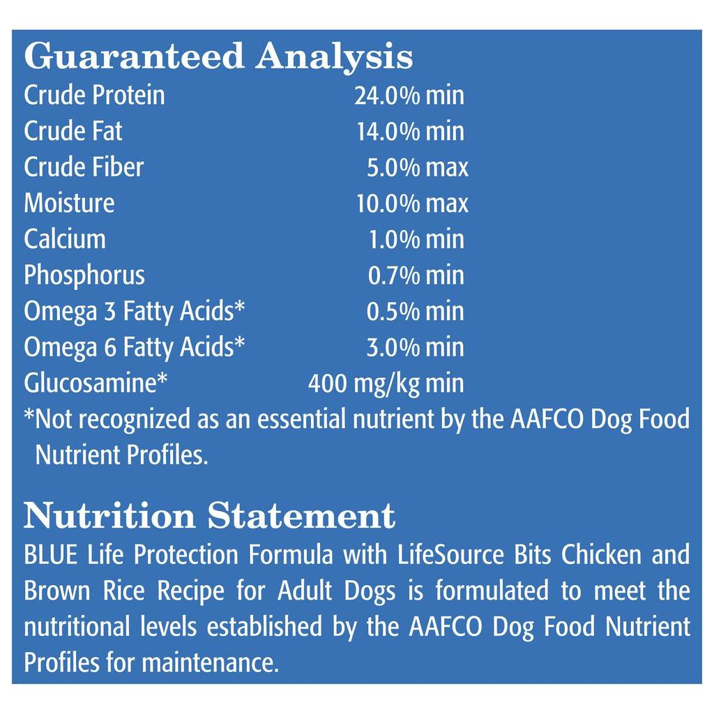 Blue Buffalo Blue Life Protection Formula Adult Chicken and Brown Rice (Pack of 6)