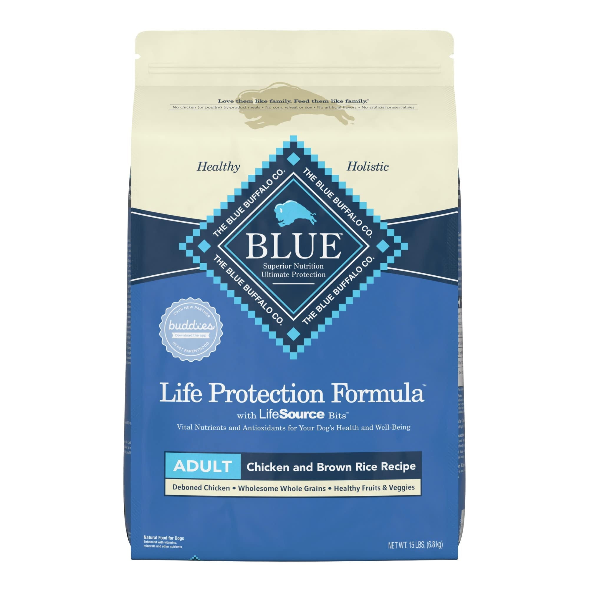 Blue Buffalo Blue Life Protection Formula Adult Chicken and Brown Rice (Pack of 6)