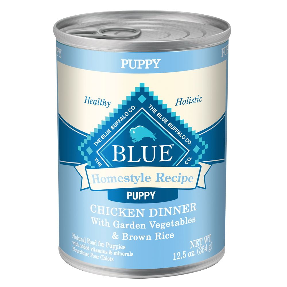 Blue Buffalo Homestyle Recipe PUPPY Chicken Dinner (Pack of 3)