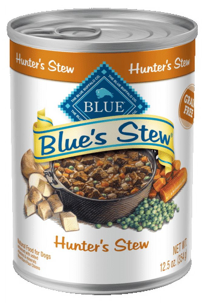 Blue Buffalo Hunter's Stew Wet Dog Food (Pack of 10)