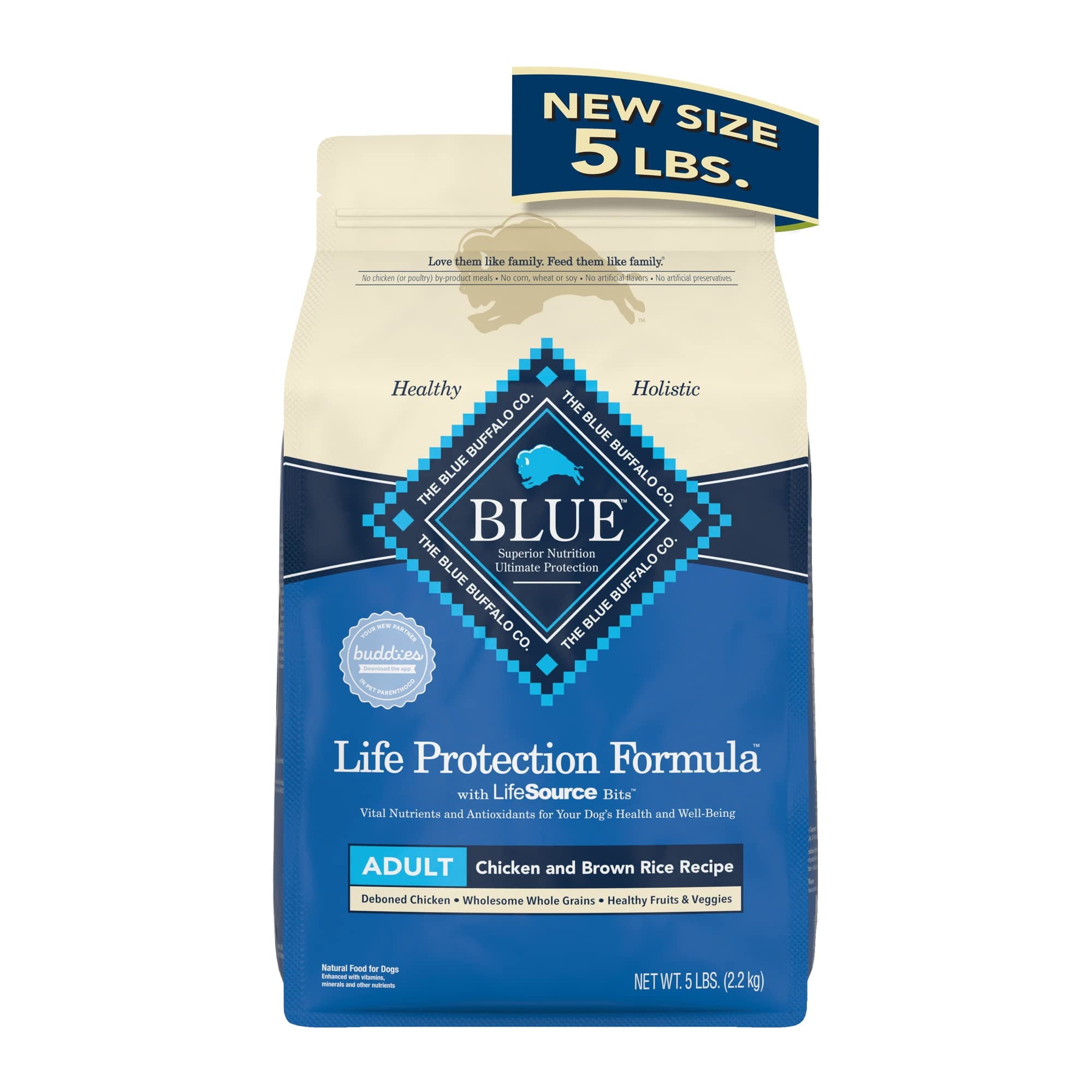 Blue Buffalo Life Protection Formula Natural Adult Dry Dog Food (Pack of 10)