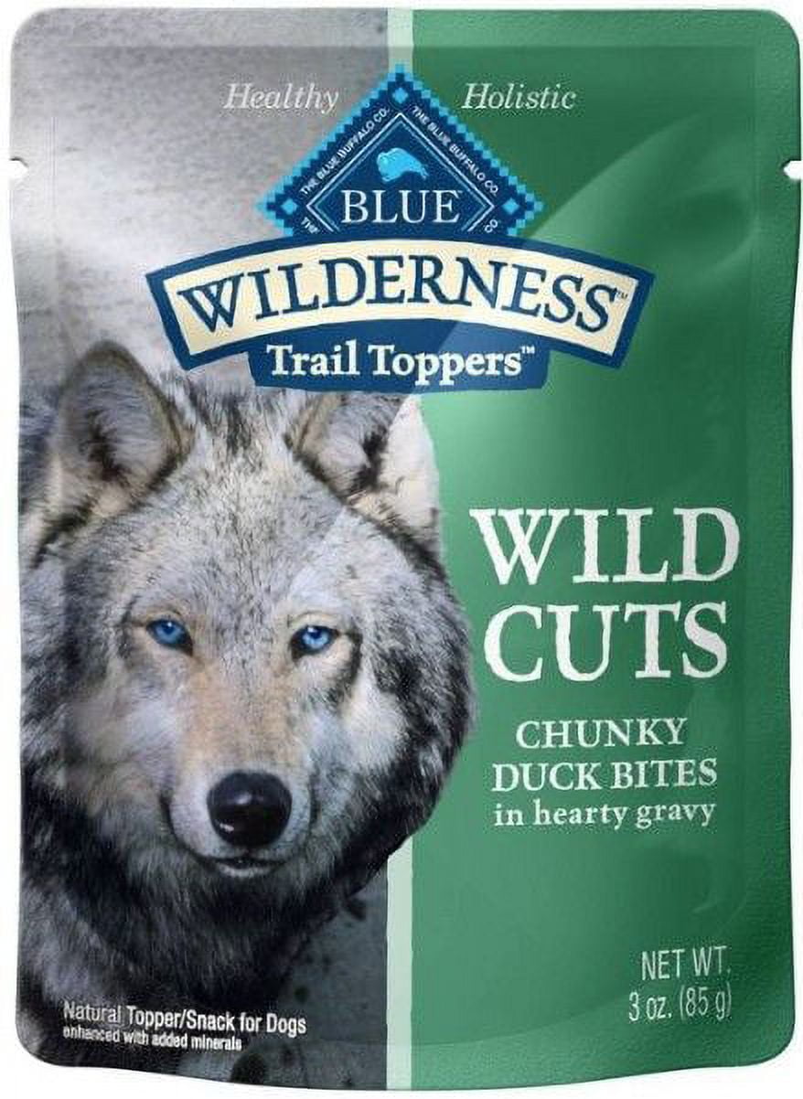Blue Buffalo Wilderness Trail Toppers Wild Cuts Duck in Gravy, 3 oz.