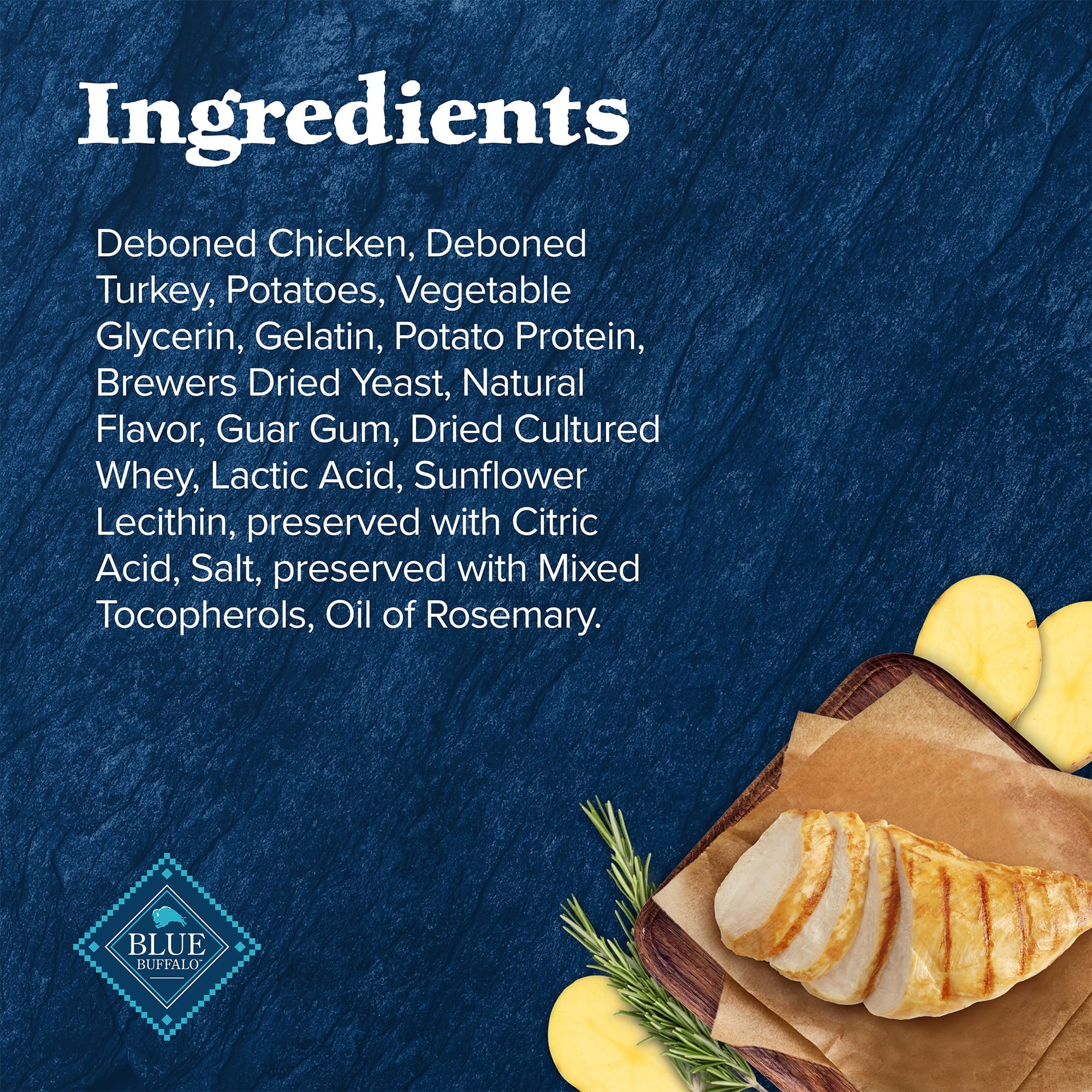 Blue Buffalo Wilderness Natural Soft Cat Treats Made, Chicken & Turkey Recipe, 2-oz. Bag