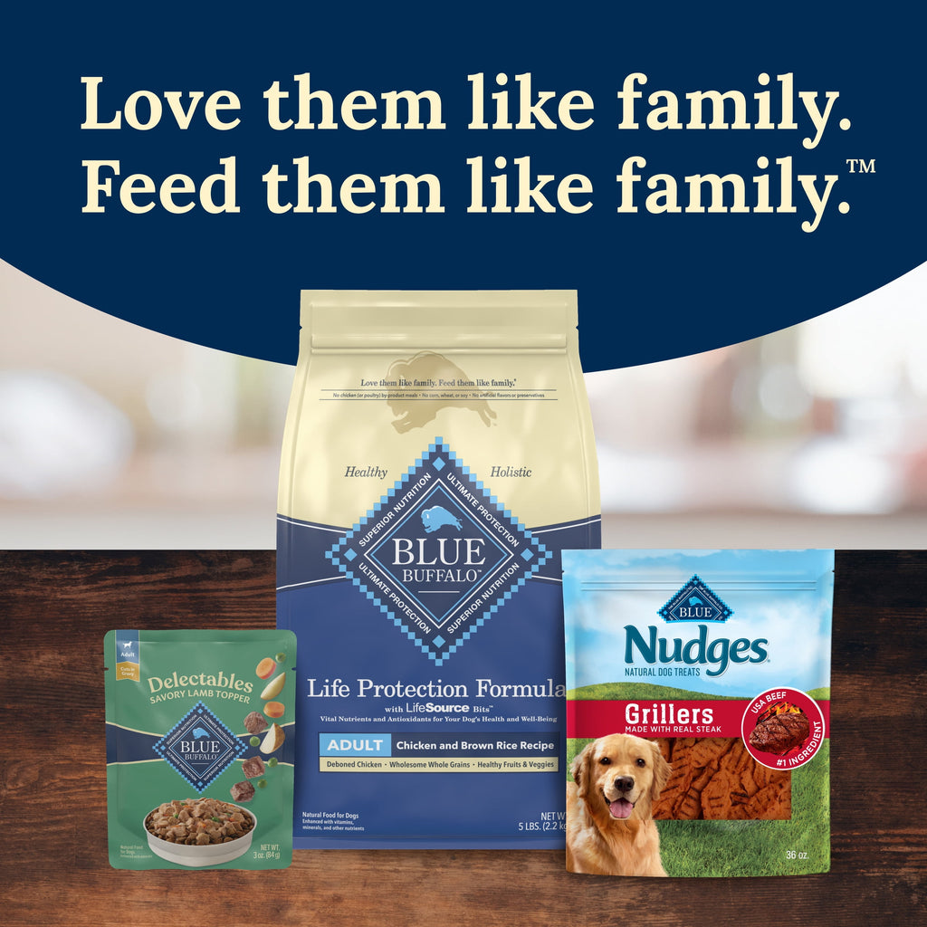 Blue Buffalo Delectables Natural Wet Dog Food Topper Variety Pack, Lamb & Turkey Dinner 3oz (12 Pack - 6 of Each Flavor)