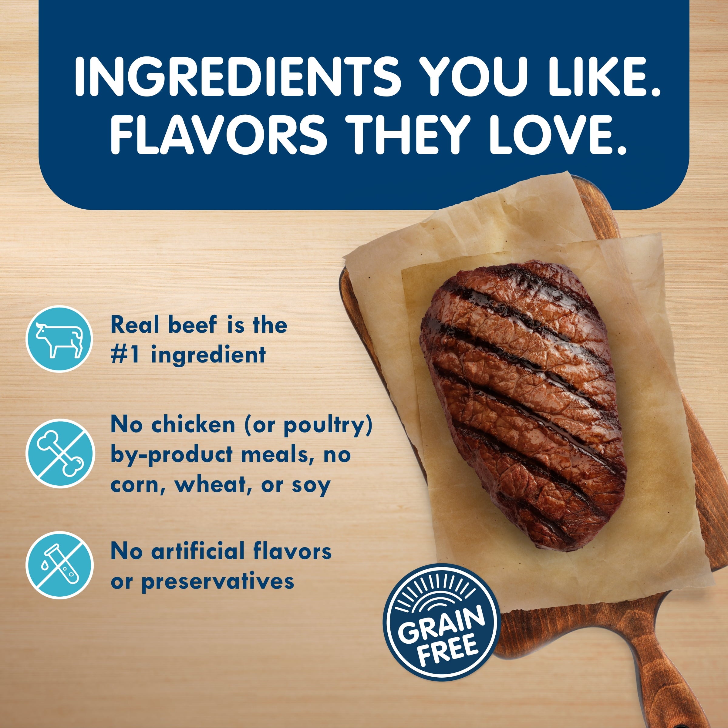 Blue Buffalo Delights Natural Adult Small Breed Wet Dog Food Pate, Variety Pack 3.5-oz (24 Pack- 8 of Each Flavor)