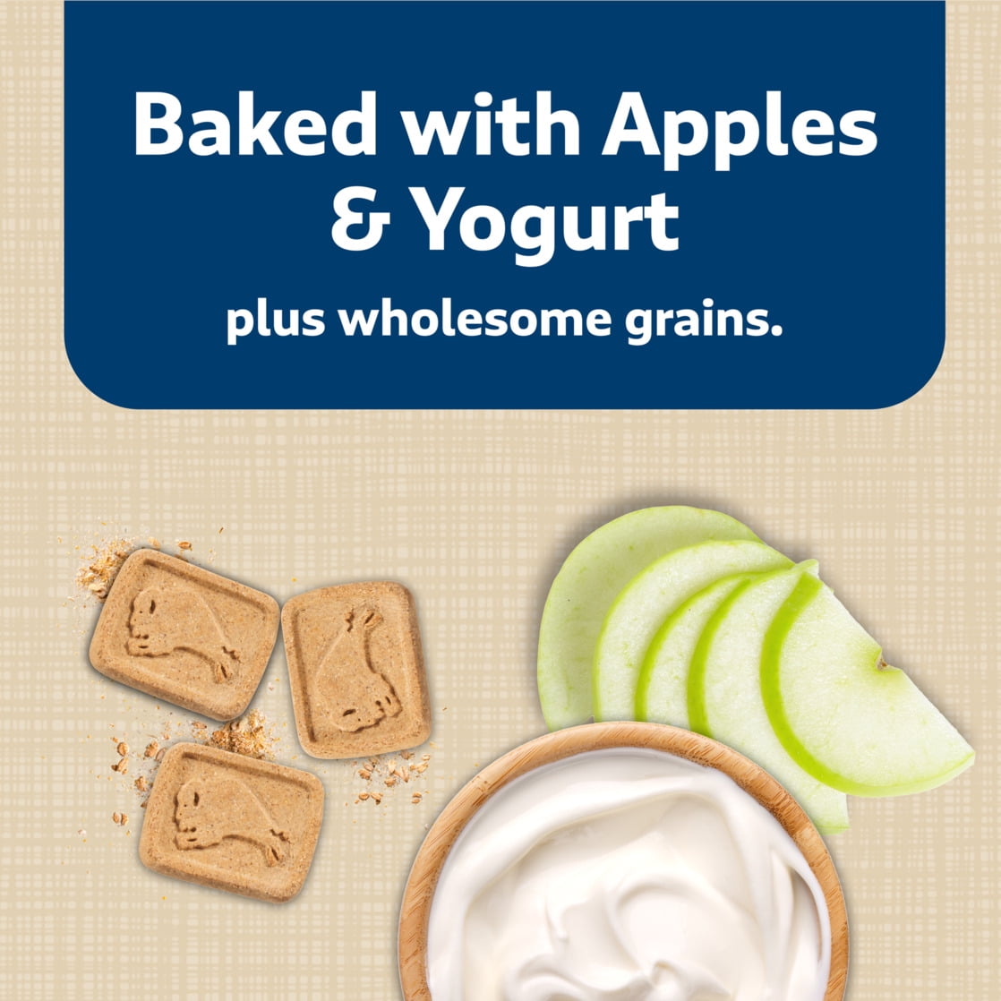 Blue Buffalo Health Bars Crunchy Dog Biscuits, Apples & Yogurt, 3-lb. Box