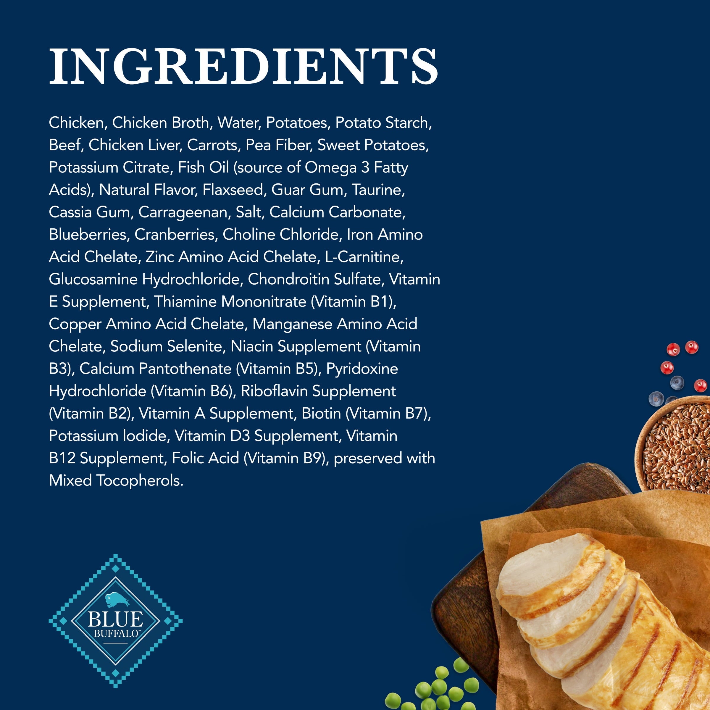 Blue Buffalo Natural Veterinary Diet K+M Kidney + Mobility Wet Cat Food, Chicken, 5.5-oz. Can