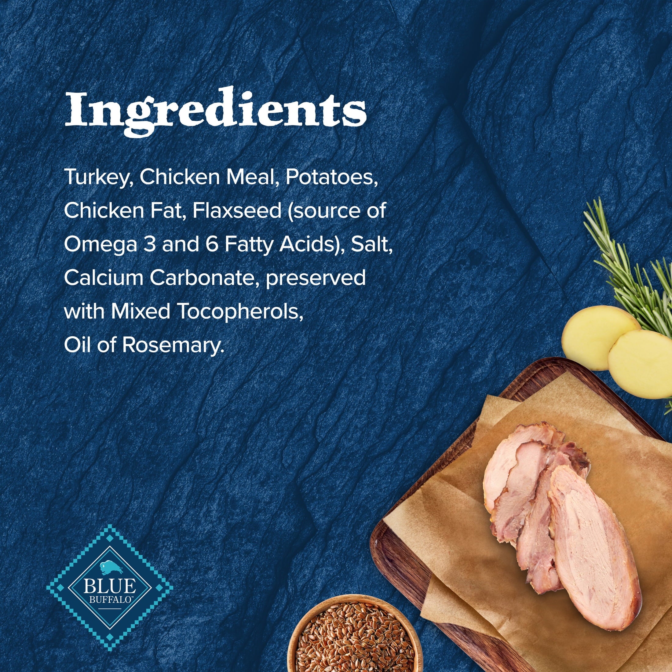 Blue Buffalo Wilderness Trail Treats Dog Biscuits Crunchy Dog Treats, Turkey, 24-oz Bag