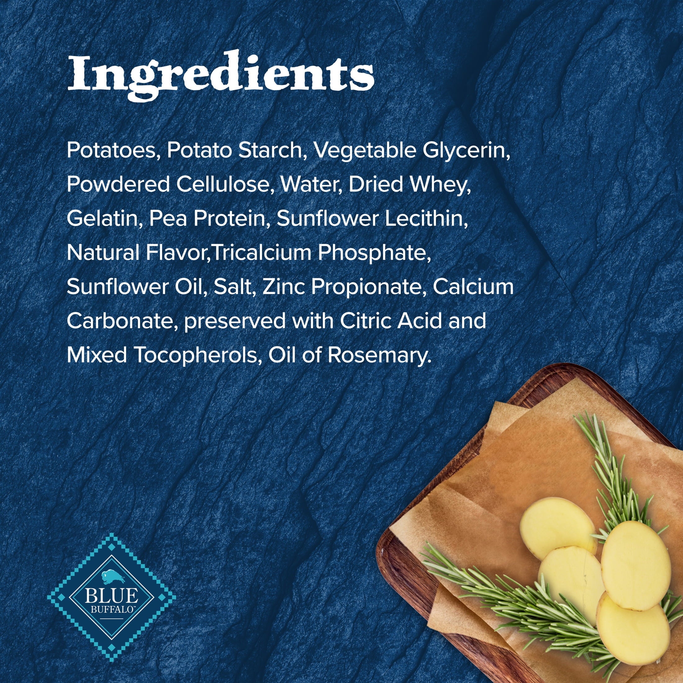 Blue Buffalo Wilderness Wild Bones Dental Chews Dog Treats, Regular, 27-oz Bag