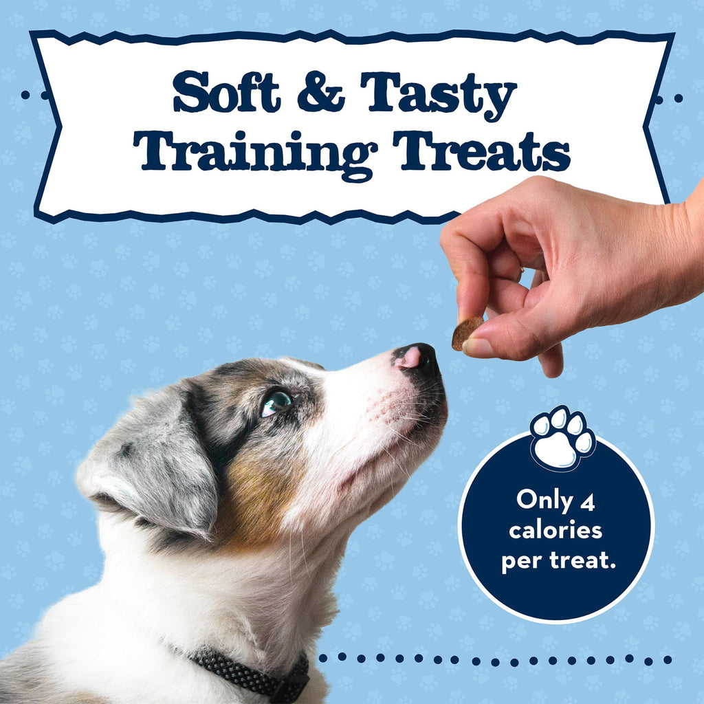 (3 pack) Blue Buffalo Baby BLUE Puppy Training Treats for Dogs with DHA, Savory Chicken, 4-oz. Bag